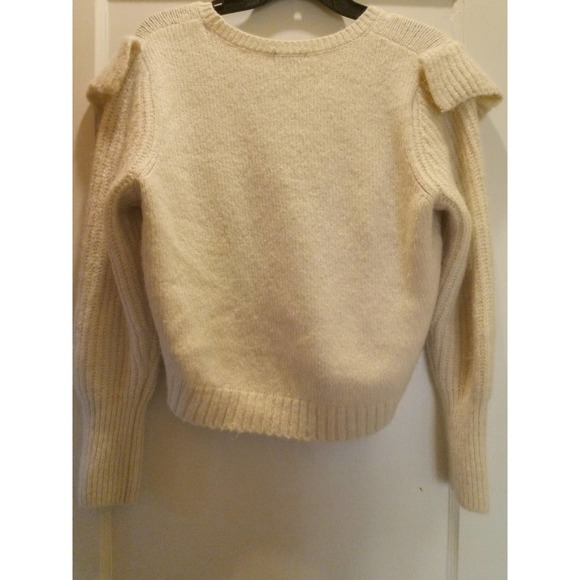 Wild Fable Ruffled Crop Sweater, Size  S - Picture 3 of 3